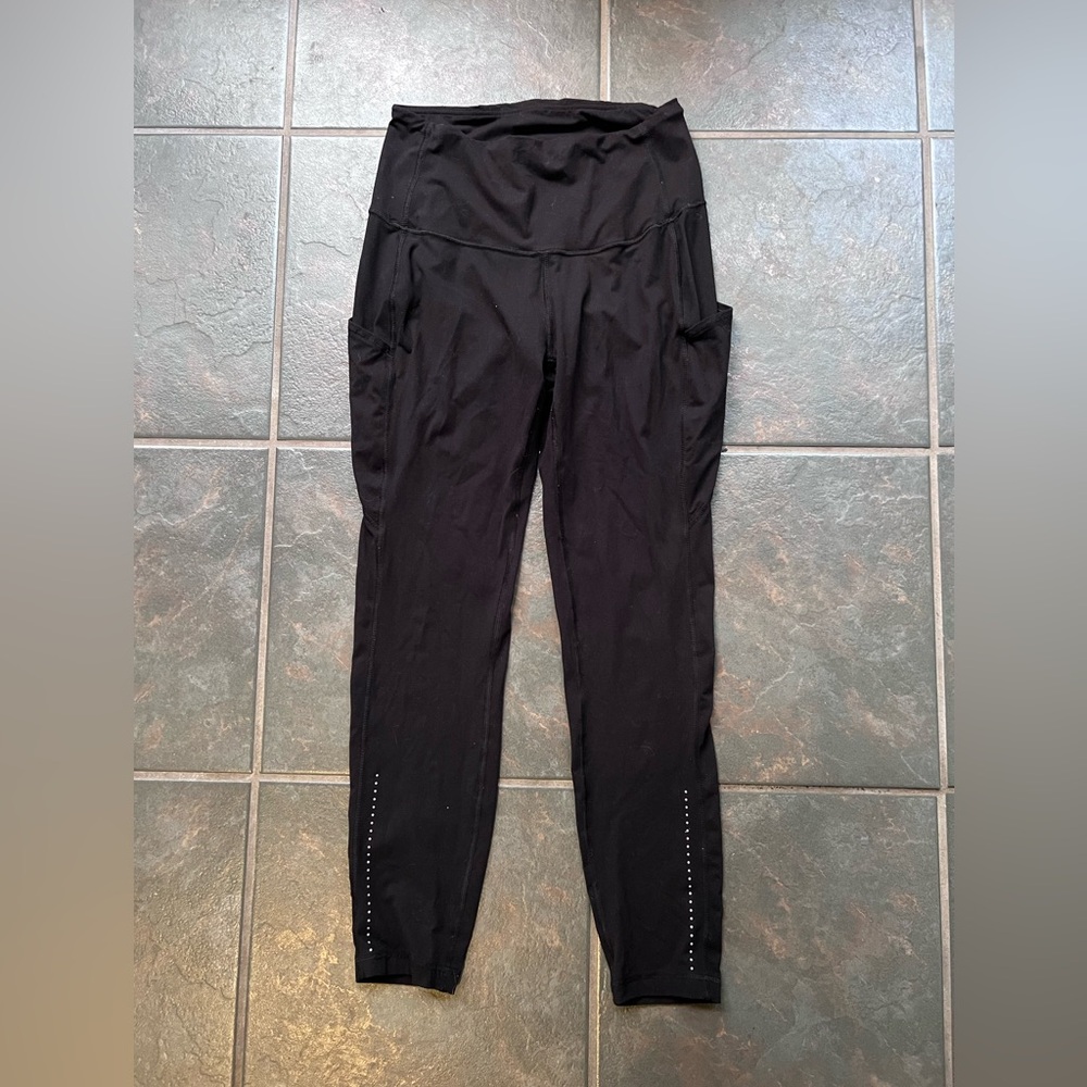 Black leggings activewear